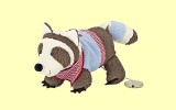 Waschb�r Willy Spieluhr mittel 26cm Sterntaler 61132