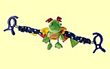 KliKlaKlecks Drache Kinderwagenkette Sigikid 40059