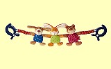 Kinderwagenkette Haustiere 42cm Sigikid 40216