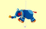 Hampelmann Elefant Sevi 81649