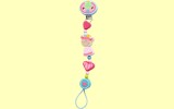 Schnullerkette Herzprinzessin Haba 3993