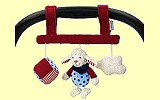 Schaf Sophie Anh�nger f�r Babyschale Sterntaler 36923