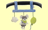 Maus Maxi Anh�nger f�r Babyschale Sterntaler 36025