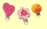 Clips Verschl�sse Ariella 3 St. Herz, Blume, Schmetterling Haba 3734