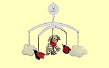 Hund Hanno Mobile Sterntaler 66822