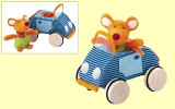 Auto mit Maus PlayQ 18cm Sigikid 49282