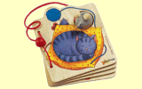 Holzbilderbuch mit Maus Chelona 81203