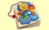 Holzbilderbuch mit Sonne Chelona 81202