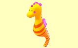 Spritzfigur Seepferdchen Haba 5018