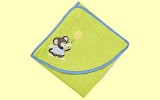 Maus Maxi Kapuzenbadetuch 80x80cm Sterntaler 16005 