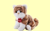 Classic Katze Brad wei�/rot 24cm Trudi 20861
