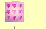 Wandlampe Herzen Haba 7559