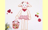 Wandsticker Lammbada K�the Kruse 14490