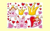 Pinky Queeny Wandsticker Sigikid 23603