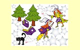 Hexe Hixi Wandsticker Sigikid 23615