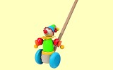 Schiebestab Smillo Clown Selecta 1641