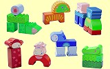 Bausteine Eene meene Zoo Haba 2334