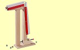 Kugelbahn Bausatz Zusatzpack Schussturm Haba 3520