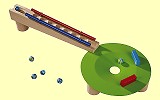 Kugelbahn Bausatz Zusatzpack Trichterwiese Haba 3556