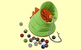 Kugelbahn Bausatz Zusatzpack Kugelbahnmonster Haba 3568