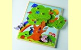 Holzpuzzle Baum 8 Teile Chelona 31101