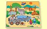 Holzpuzzle Safari 9 Teile Chelona 31105