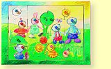 Greifpuzzle Tierkinder Haba 1951 ab 2 Jahre