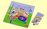 Magnetpuzzle Baustelle Haba 2303