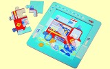 Magnetpuzzle Feuerwehr Haba 2308