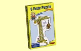 6 Erste Puzzles Baustelle Haba 3901 ab 2 Jahre