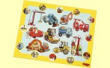Entdeckerpuzzle Baufahrzeuge Haba 3907 ab 3 Jahre 10 Teile