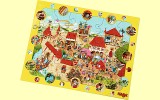 Entdeckerpuzzle Ritterburg Haba 3911 ab 4 Jahre 24 Teile