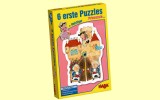 6 erste Puzzles Prinzessin Haba 2434 ab 2 Jare