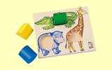 Puzzle Tierisch geformt Selecta 1553 ab 1 Jahr