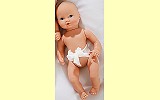 Puppe Badepuppe Baby Newborn Aquini M�dchen G�tz 33cm