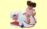 Puppe Badepuppe Cosy Aquini Luxury Set 33cm G�tz 1116047