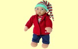 Puppe Schmusewichtel Bubbl-Wichtel (Sigikid 26757) 32cm rot