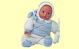 Puppe Baby Pure europ�isch Junge 33cm G�tz 1191111