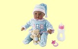 Puppe Baby Trudimia dunkelh�utig 30cm Trudi 64137