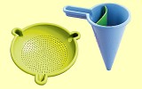 Sandspiel Kleckert�te mit Sieb Haba 4876