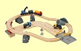 Brio Bahn Stra�en und Schienen Steinverlade Set Brio 33210
