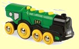 Brio Bahn Gr�ner Gustav Batterielok Brio 33239