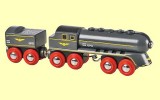 Brio Bahn Schwarzer Kugelblitz mit Kohlentender Brio 33697