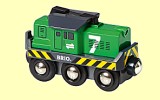 Brio Bahn Batterie-Frachtlok Brio 33214