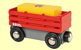 Brio Bahn Heuwagen mit Heuballen Brio 33565