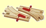 Brio Bahn Mechanisches Weichenpaar Brio 33344