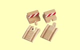 Brio Bahn Rampen und Prell-Bock Pack Brio 33385