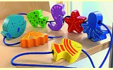 Bambini Perlen Aqua Zoo Haba 1977 ab 3 Jahre