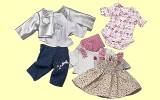 Puppenkleidung Baby 42-46cm Set 1 mit 7 Teile G�tz 3401800