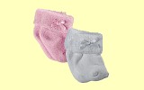 Puppenkleidung Baby Str�mpfe rosa/wei� 30cm-46cm G�tz 3300955